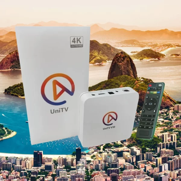 UNITV V10 Aparelho Conversor de Smart Tv Box Android 11 WiFi