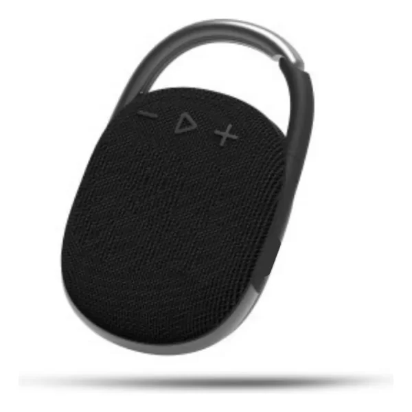 Caixa De Som Bluetooth Resistente À Água C/ Mosquetão Citcic Cor Preto - Image 4