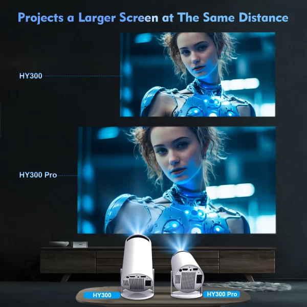 Projetor Led Magic Smart Wifi Bluetooth Android 4k Cinema - Image 10